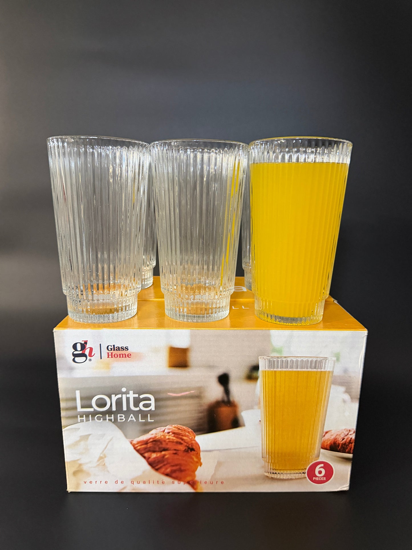 Pahare Lorita 6 Bucati - Imagine 8