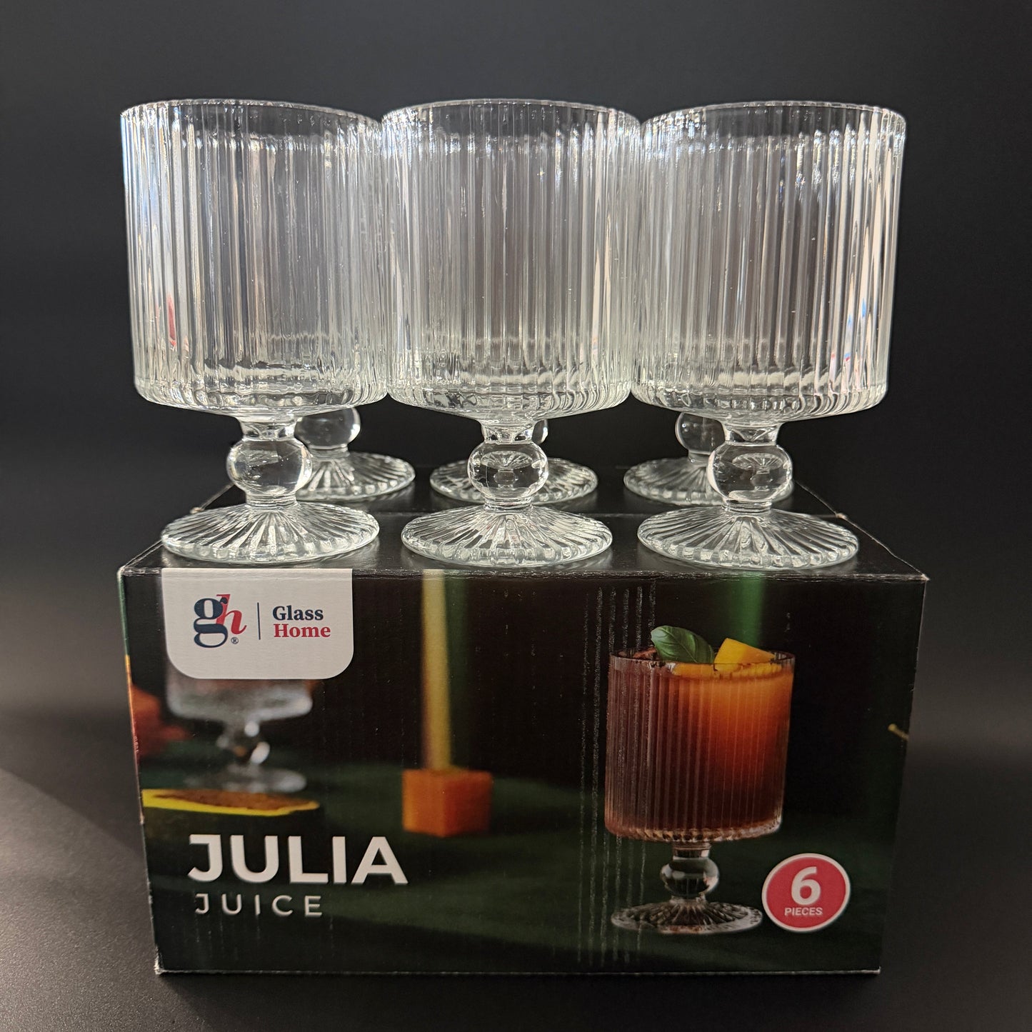 Pahare cu Picior Julia 6 Bucati - Imagine 3