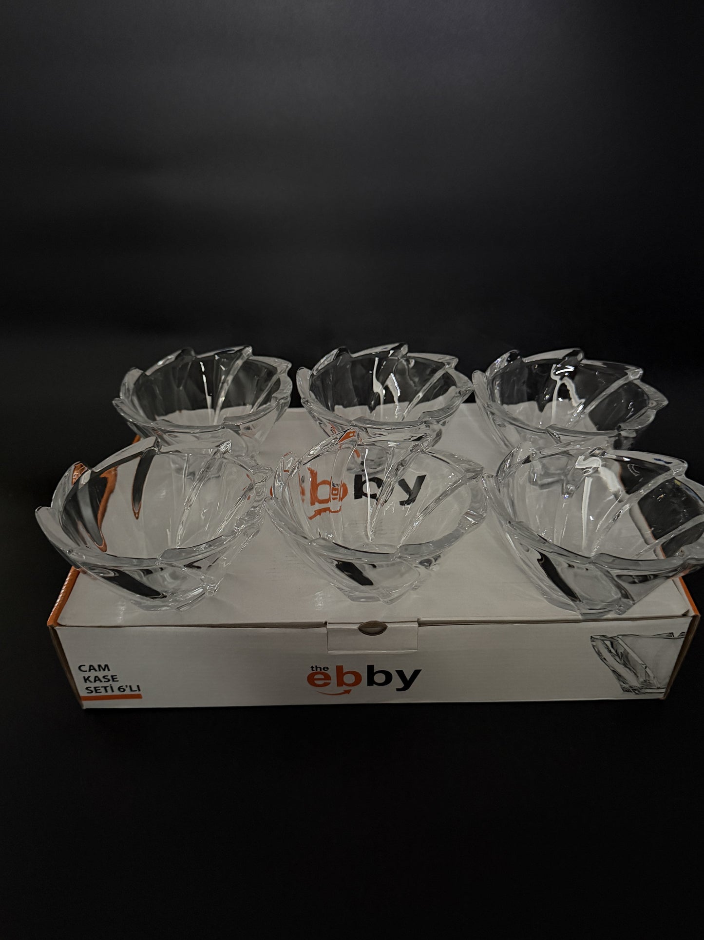 Set Boluri din Sticla Ebby 6 Bucati - Imagine 6