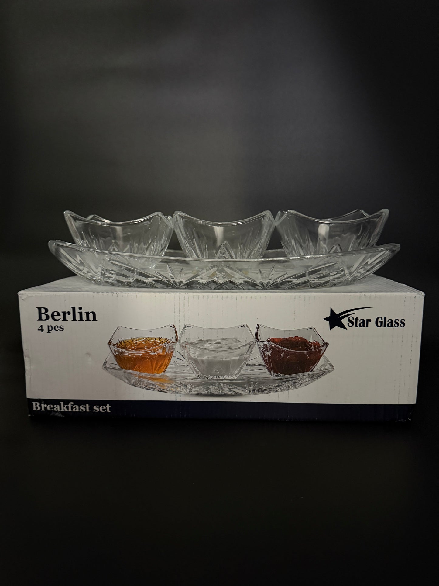 Set Boluri Berlin cu Tavita Sticla - Imagine 6