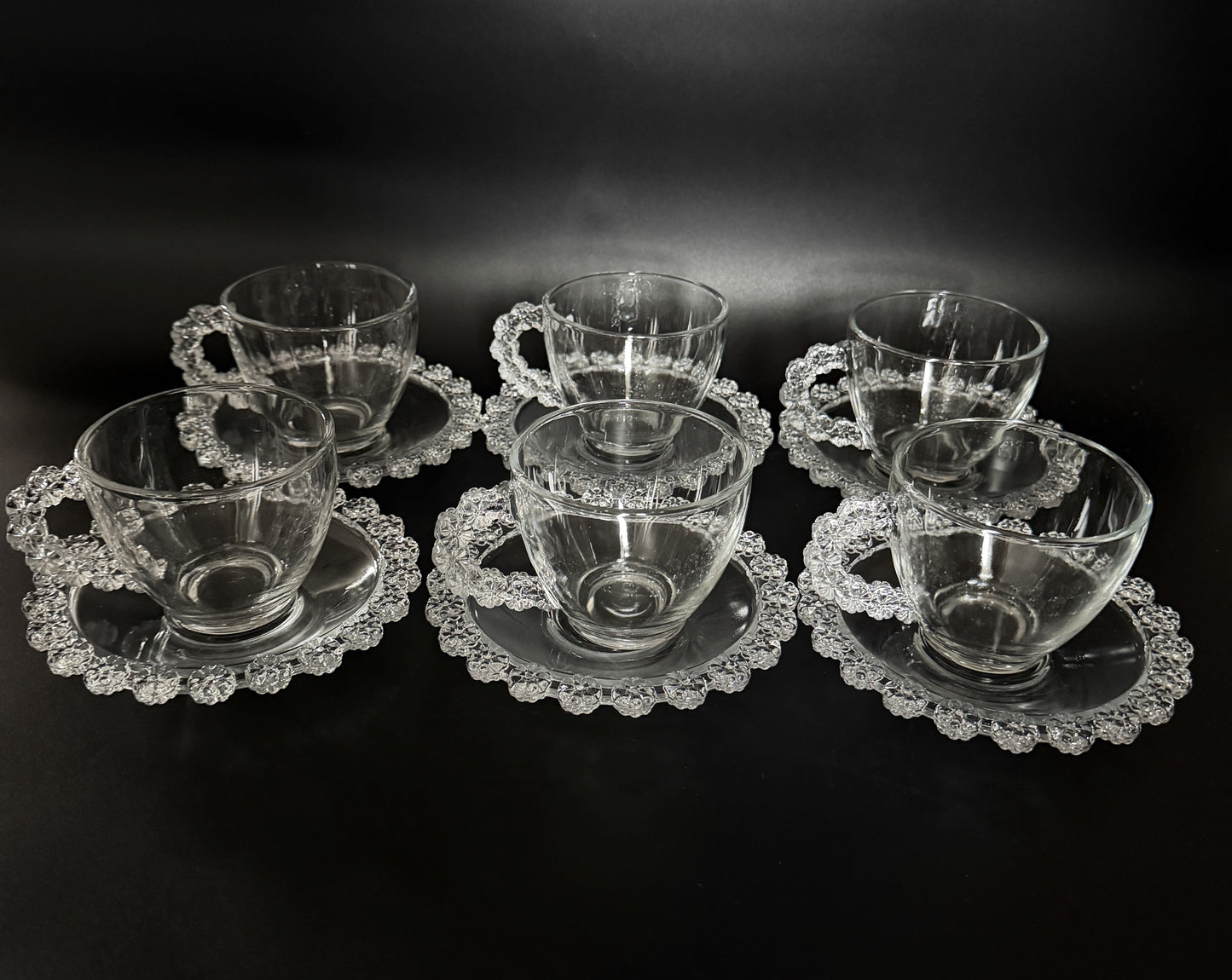Set de Cesti Elegant din Sticla 12 Piese - Imagine 2