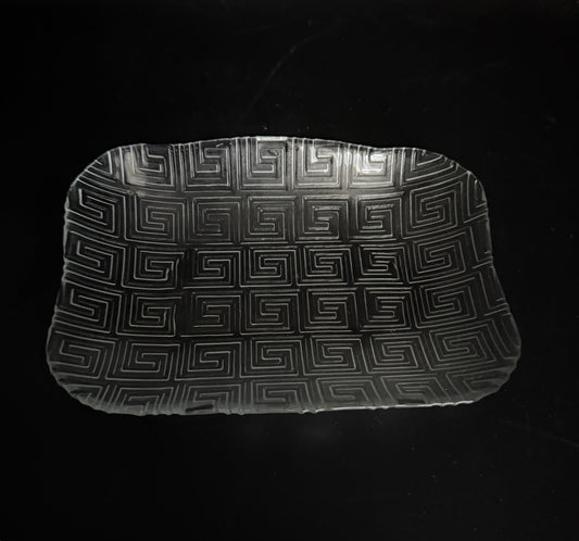 Farfurii Rectangle din Sticla 6 Bucati - Imagine principală