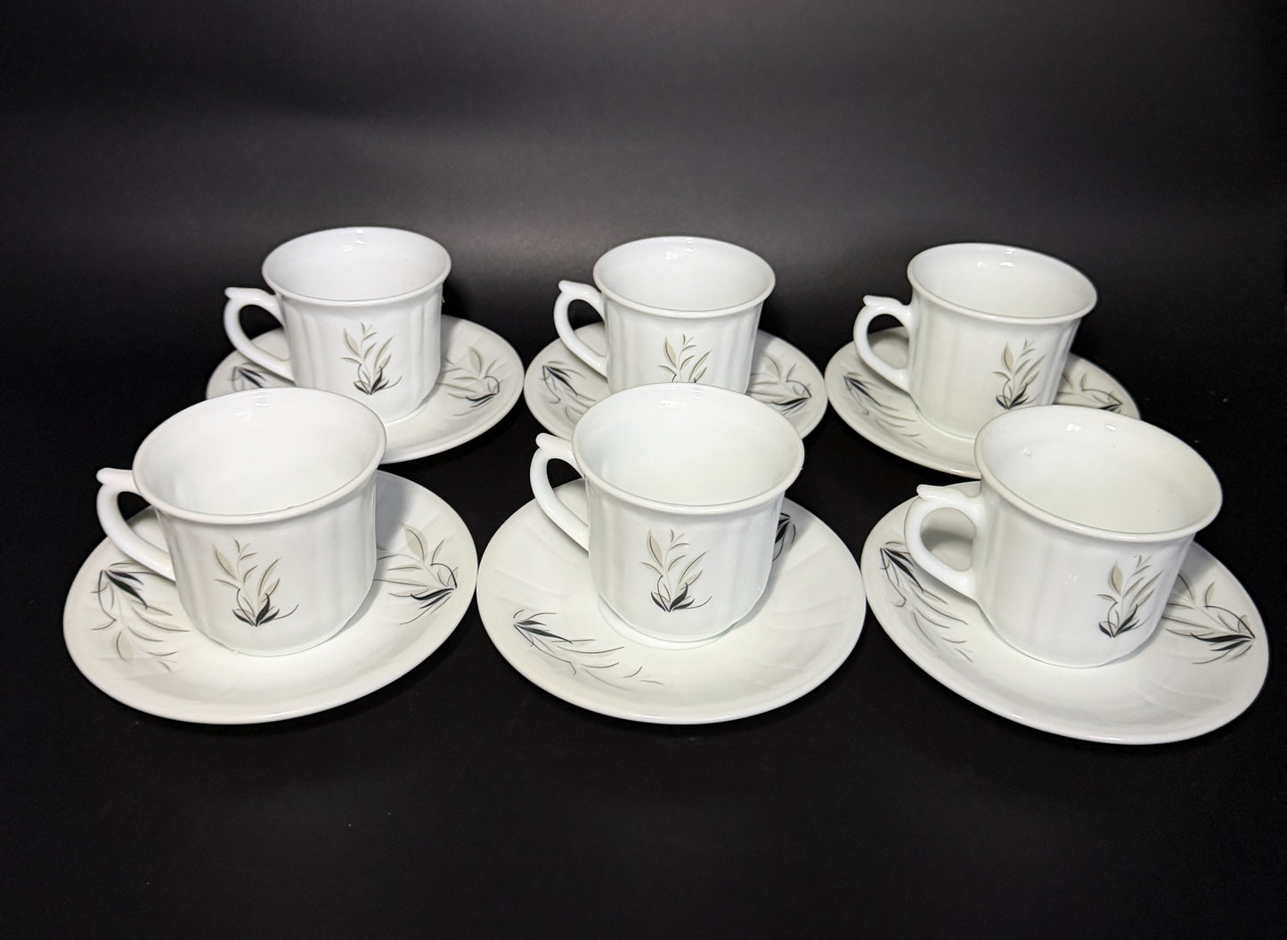 Cesti de Cafea din Opal Model Grau - Imagine 2