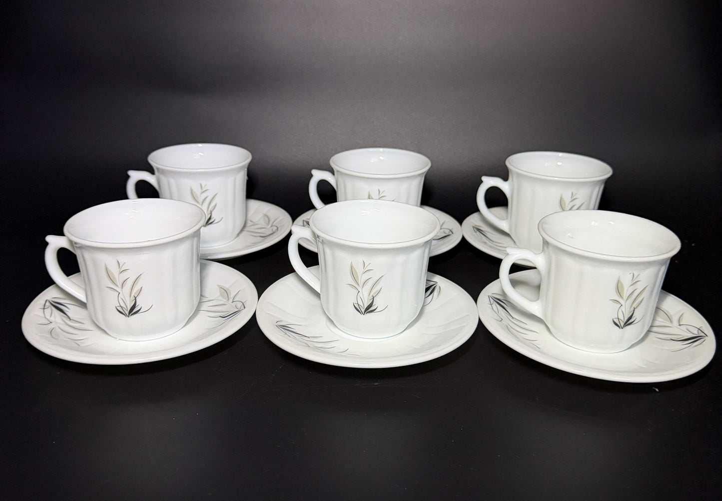 Cesti de Cafea din Opal Model Grau - Imagine 3